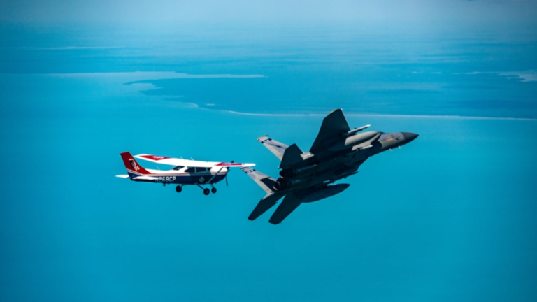 US Military Jet Escorts Aircraft Away from Restricted Zone Near Trump Golf Course