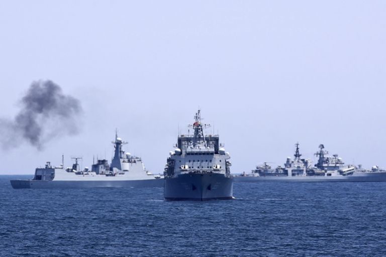 China and Russia Commence Naval Exercises in Sea of Japan