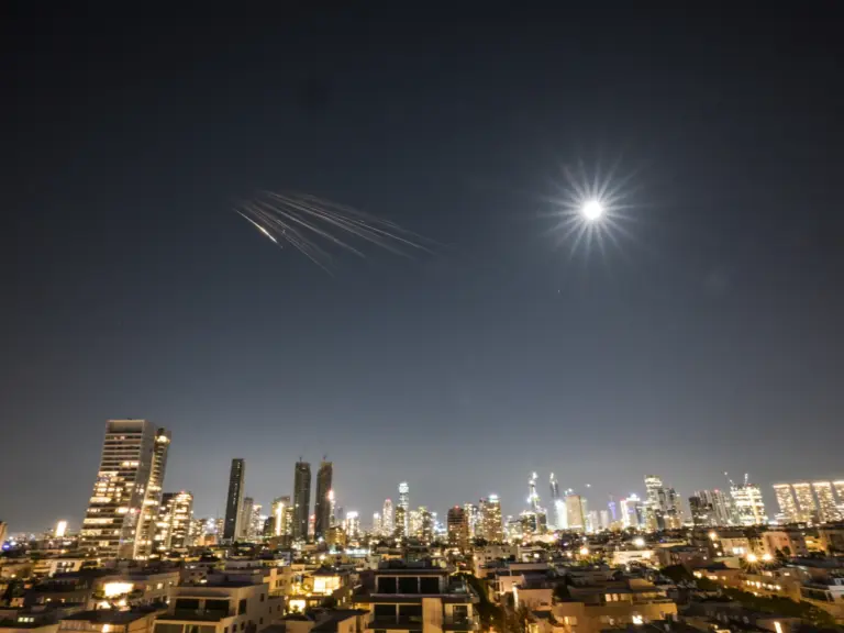 Iran Fires Cluster Missiles at Israel, Killing Two Near Tel Aviv