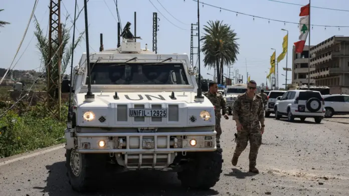 Reuters United Nations Interim Force in Lebanon (UNIFIL) peacekeepers in Lebanon.
