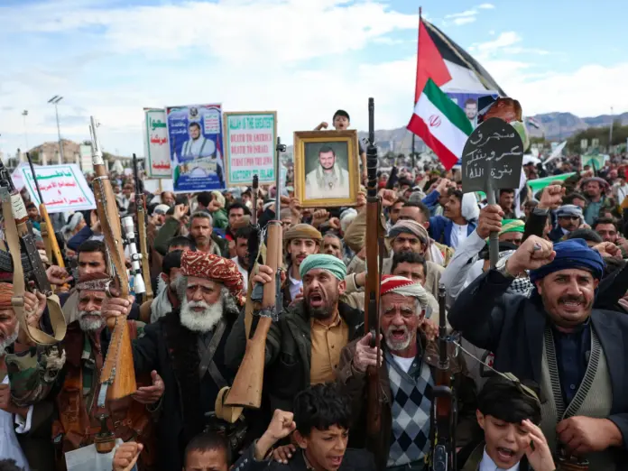 Houthi supporters
