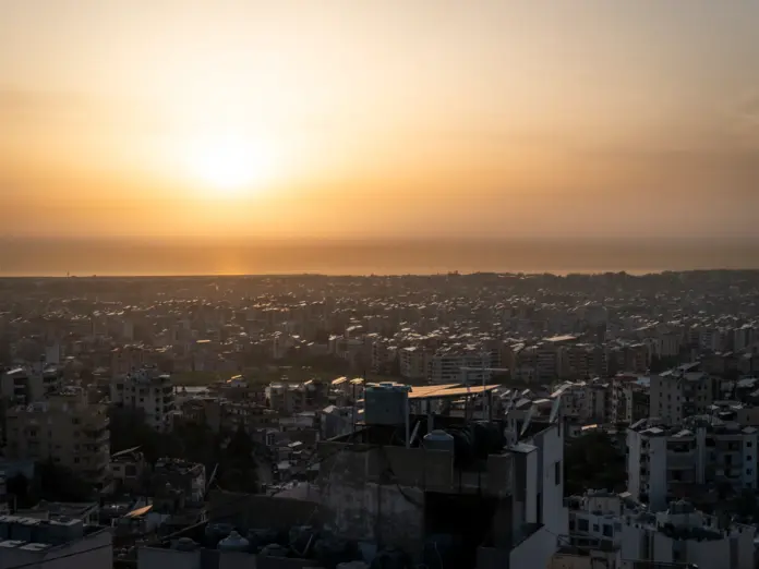 BEIRUT, LEBANON - APRIL 16: The Lebanese capital is seen from a viewpoint after U.S. President Donald Trump announced a ceasefire between Israel and Lebanon that would commence at midnight local time on April 16, 2026 in Beirut, Lebanon. The statement made no mention of Hezbollah, the militant group that has been the purported target of Israel's war here, but a senior lawmaker for the group said it had been briefed on a short-term ceasefire. Israel's campaign, which has involved intensive bombin