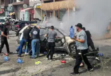 Israeli Drone Strikes Kill Eight Near Beirut Ahead of Washington Talks