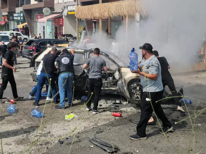 Israeli drone strikes Beirut