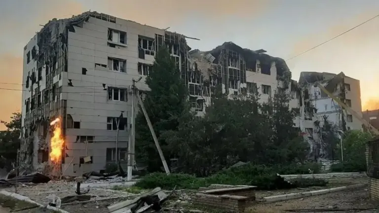 Luhansk drone strike