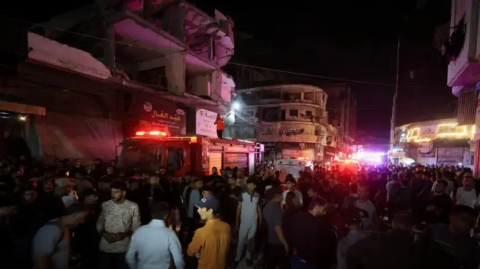 Gaza market strike