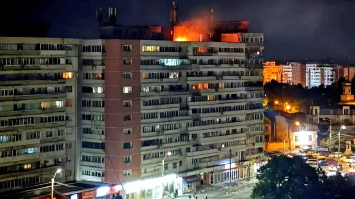 Russian drone strikes Romania