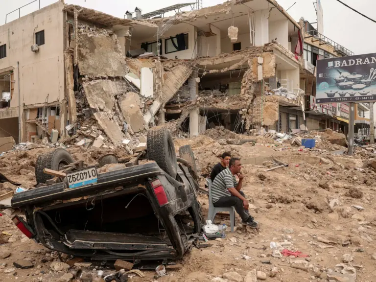 Tyre Lebanon destruction