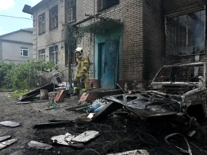Ukraine drone strikes