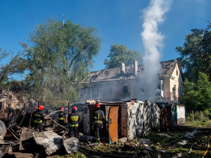 Russian strikes Ukraine
