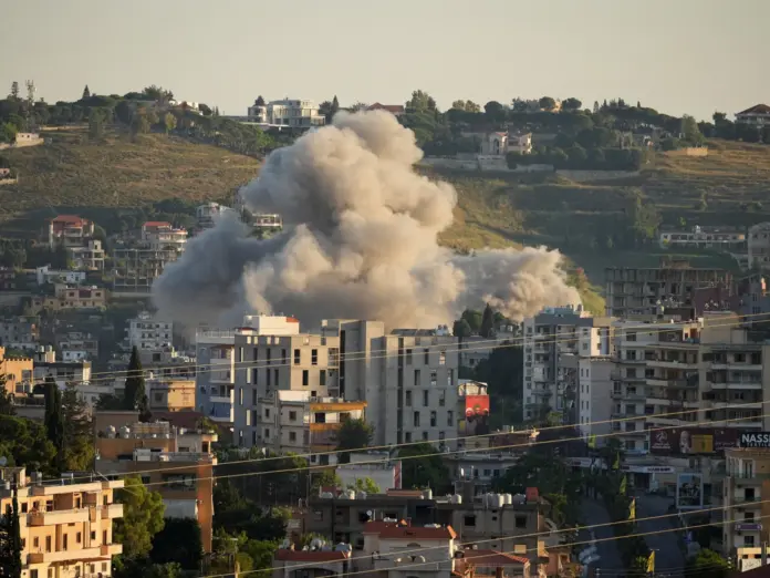 Israel Lebanese army strike